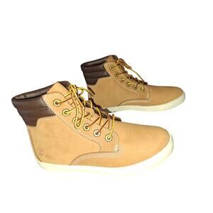 Timberland Chukka Sneakers Boots Ortholite Wheat Tan Size 5.5 Women Great Shape